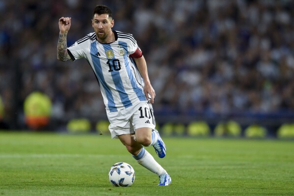 Messi soccer top
